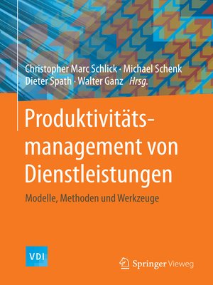 cover image of Produktivitätsmanagement von Dienstleistungen